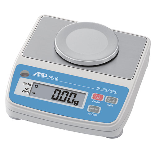 U.S. Solid High Precision Lab Scale Digital Electronic Analytical Balance 2kg x 0.01g, SS Rectangular Pan with Calibration Weight